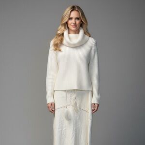 New With Tags $250 Ralph Lauren Sport Ridgway Cashmere Wool Turtleneck Sweater S